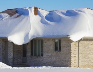 Snow covered roof