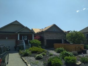 a picture of a Collingwood home having a roof replaces